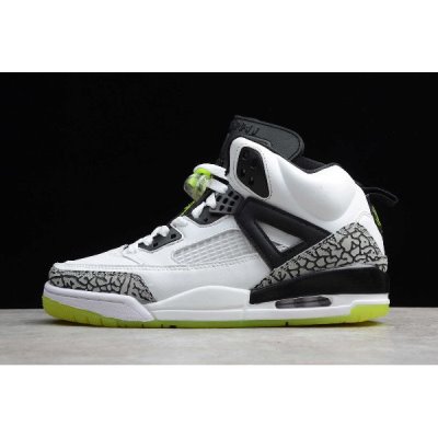 Nike Erkek Jordan Spizike Beyaz / Siyah Basketbol Ayakkabısı Türkiye - SVTC2SZ5